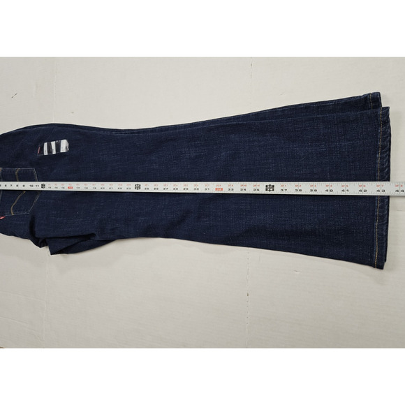 Levi's 315 Shaping Bootcut Jeans Women's Size 24 Dark Wash Tummy Slimming - Picture 6 of 9
